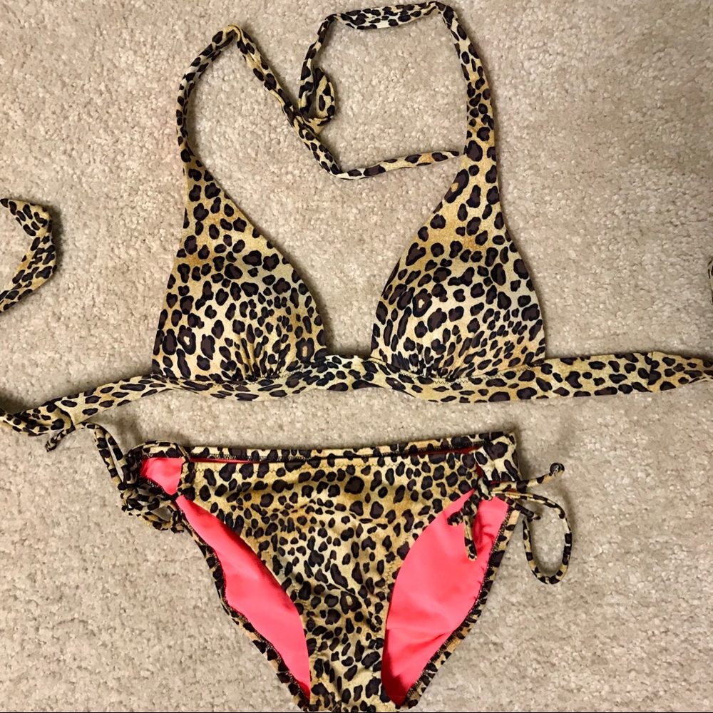 Victoria’s Secret Leopard Bikini Set